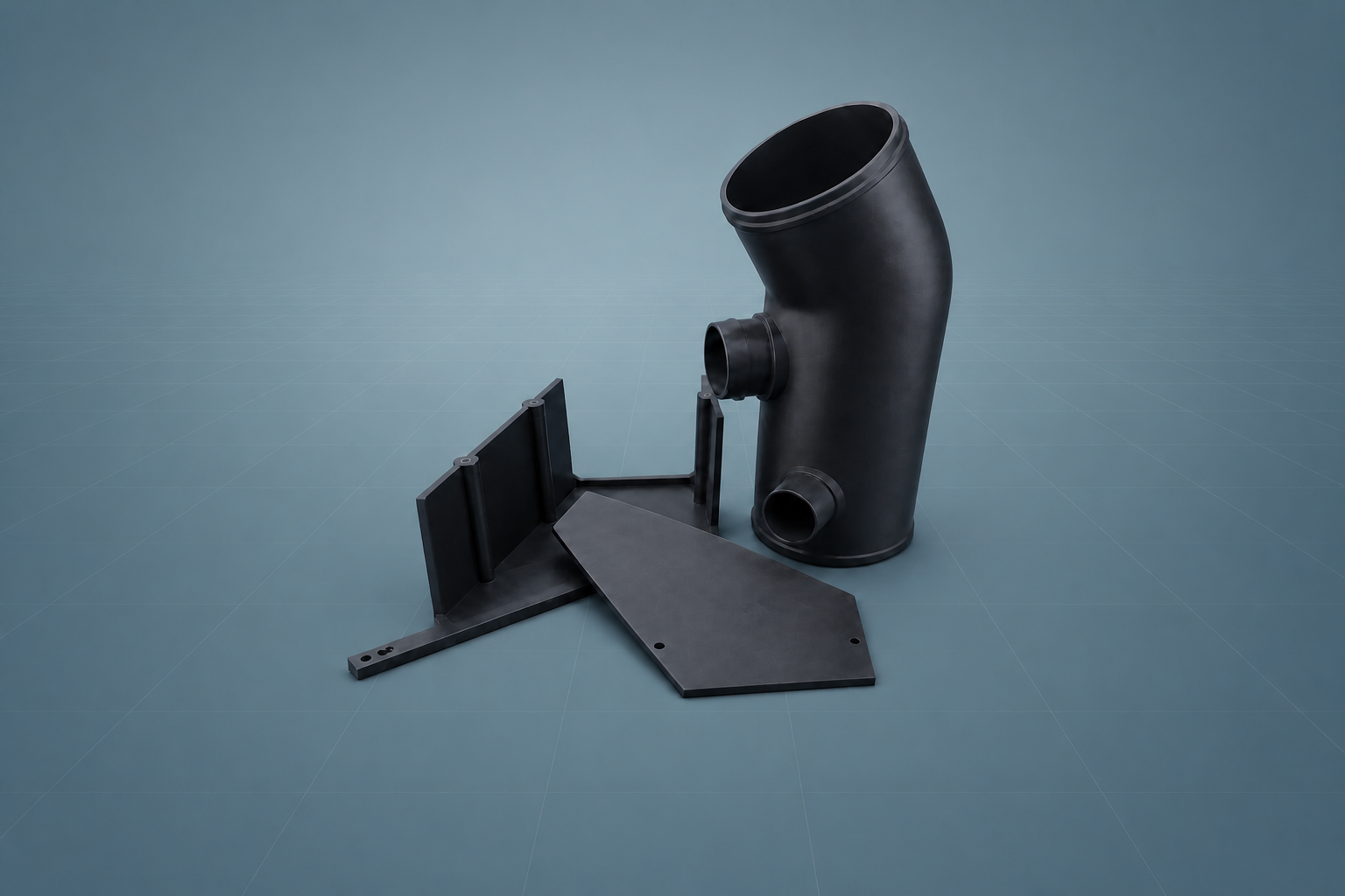 Stylized Coastline Manufacturing custom cold air intake components