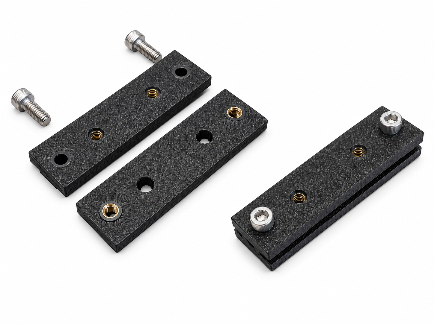 Volkswagen Touareg 1 and Porsche Cayenne 955/957 roof channel mount kit components